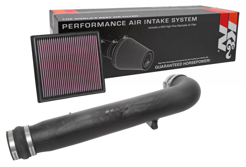 K&N 57-3104 Performance Intake Kit for Chevrolet Colorado and GMC Canyon 3.6L V6 (2017-2018)
