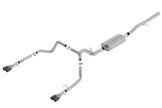 Borla 19 Chevrolet Silverado & GMC Sierra 1500 6.2L SS Touring Cat-Back Exhaust with Black Chrome Tips