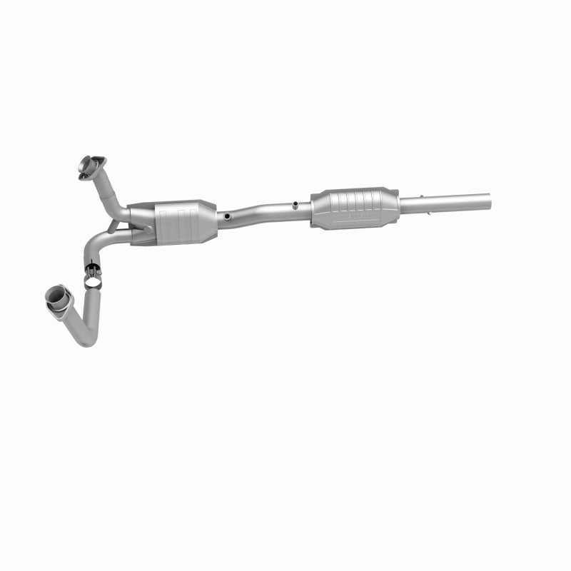 MagnaFlow HM Grade Federal/EPA Compliant Direct-Fit Catalytic Converter for Ford F-150, Bronco, and F-250 (Part #93324)