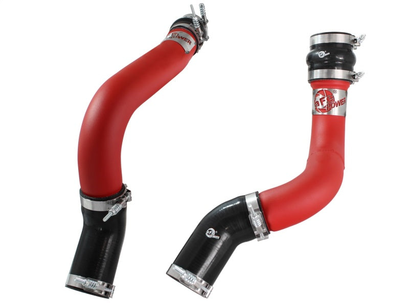 aFe BladeRunner 3-Inch Red Intercooler Tube Kit for 2013-2014 Dodge RAM 6.7L Diesel