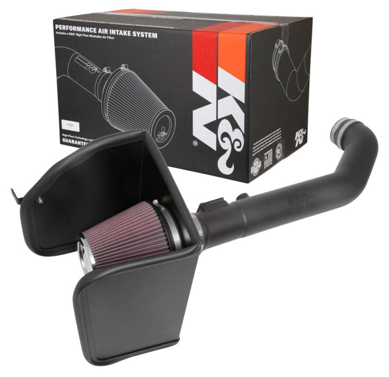 K&N Engineering 63-3104 V6-3.6L AirCharger Cold Air Intake for Chevrolet Colorado and GMC Canyon 2017-2018
