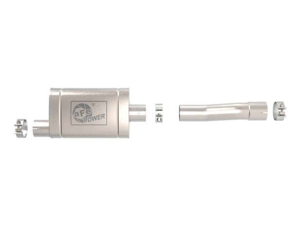 aFe Apollo GT Series 409 Stainless Steel Muffler Upgrade Pipe for GM Silverado and Sierra 1500 (2019-2020 V8 5.3L)