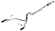 Borla F-150 2021-2025 5.0L Cat-Back Exhaust System with Black Chrome Tips - ATAK Sound