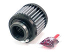 K&N Engineering 62-1430 Rubber Base Crankcase Vent Filter with 1.375-inch Flange and 3-inch Outer Diameter
