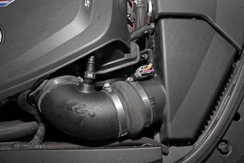 K&N 09-15 Cadillac CTS-V 6.2L V8 Performance Intake Kit – 57 Series OEM Air Box Intake System
