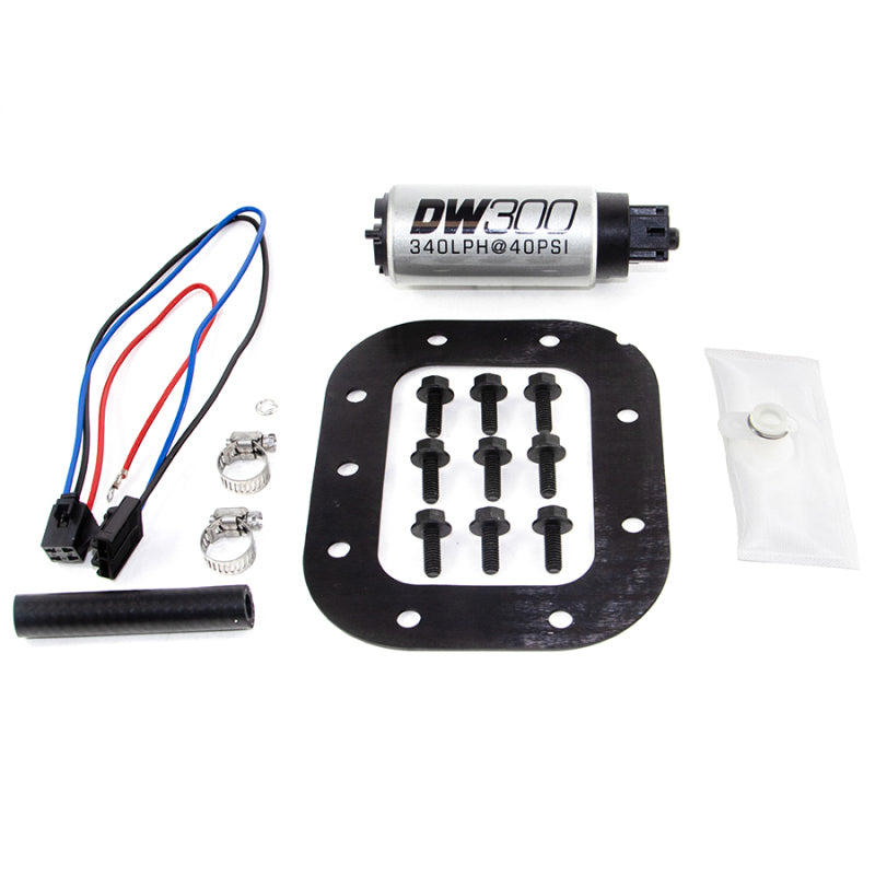 DeatschWerks DW300 340 LPH In-Tank Fuel Pump with Install Kit for Chevrolet Corvette 86-89