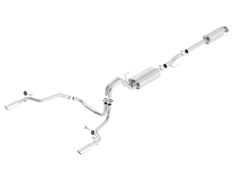 Borla Touring Cat-Back Exhaust System for 2015-2020 Ford F-150 with 2.7L/3.5L V6 and 5.0L V8 Engines
