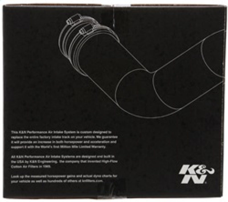K&N Engineering 57-3061 High-Flow Cold Air Intake Kit for Chevrolet Trailblazer V8-6.0L (2006-2008)