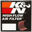 K&N Engineering E-3491 Oval High-Flow Air Filter – 8-7/8in Length, 5-1/4in Width, 6in Height