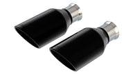 Borla 60718BC Black Chrome 5-inch Round Angle-Cut Exhaust Tips for 2021-2026 Ram 1500 TRX and RHO