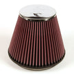 K&N Engineering RF-1048 Round Tapered Universal Air Filter - 6-Inch Flange ID, 7.5-Inch Base OD, 4.5-Inch Top OD, 6-Inch Height
