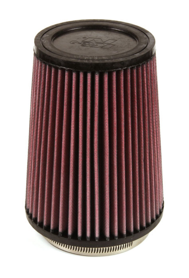 K&N Engineering Universal Rubber Air Filter with 4-inch Flange – 7-inch Height