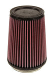 K&N Engineering Universal Rubber Air Filter with 4-inch Flange – 7-inch Height
