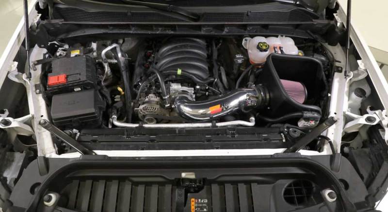 K&N 2019 Chevy Silverado / GMC Sierra 1500 V8-5.3/6.2L Performance Air Intake Kit with Reusable High-Flow Filter