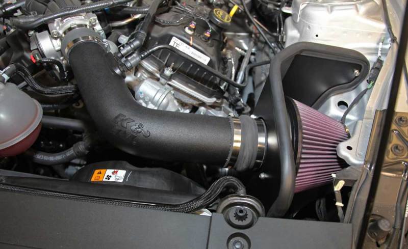 K&N Engineering 57-2594 Cold Air Intake Kit for 2015-2017 Ford Mustang 3.7L V6 F/I