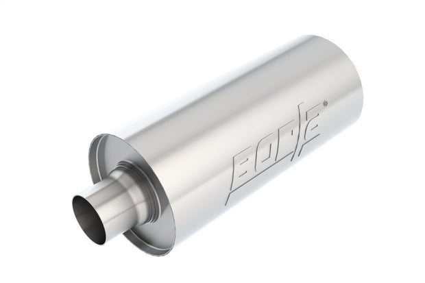 Borla Universal Performance 2.5-inch Inlet/Outlet Stainless Racing Muffler – High-Flow Multi-Core Design for SUVs and Trucks