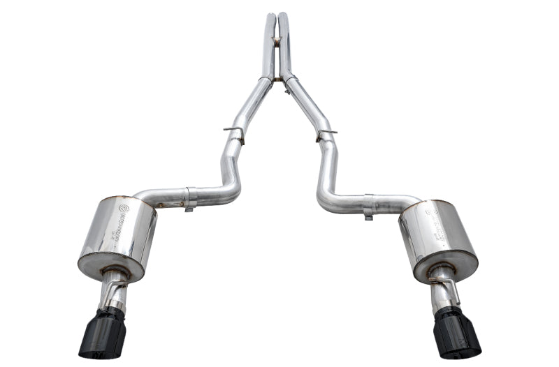 AWE Tuning 2015+ Dodge Charger 6.4L/6.2L Touring Edition Exhaust with Diamond Black Tips