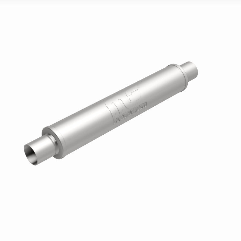 MagnaFlow Part Number 10436 Stainless Steel 4-Inch Round Performance Exhaust Muffler