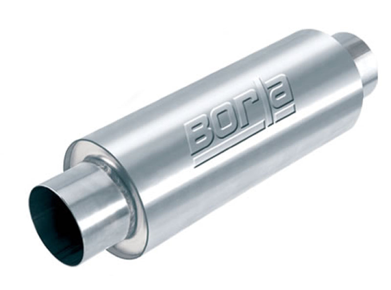 Borla XR-1 Racing Sportsman 3.5 inch Center-Inlet/Outlet Round Muffler - 15 inch Length