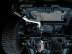 AWE Tuning 2021+ Ford Bronco 0FG Single Rear Exit Exhaust with Diamond Black Tip and BashGuard™