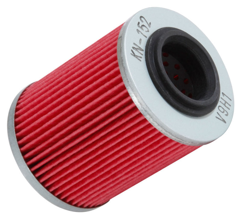 K&N Engineering Powersports Cartridge Oil Filter KN-152 for Aprilia, Bombardier, Can-Am, Ski Doo