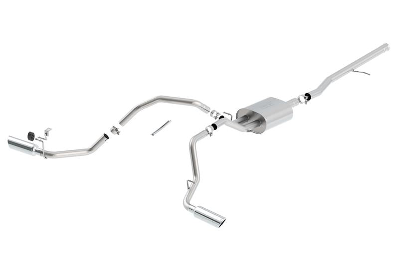 Borla Touring Cat-Back Exhaust System for 2014-2018 Chevrolet Silverado 1500 & GMC Sierra 1500 with 5.3L V8