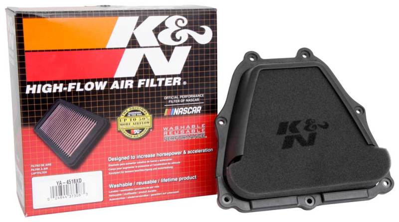 K&N Engineering YA-4518XD Off-Road Replacement Air Filter for Yamaha YZ Models
