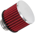 K&N Engineering 62-1390 Crankcase Vent Filter with Chrome Top and Reusable Synthetic Media