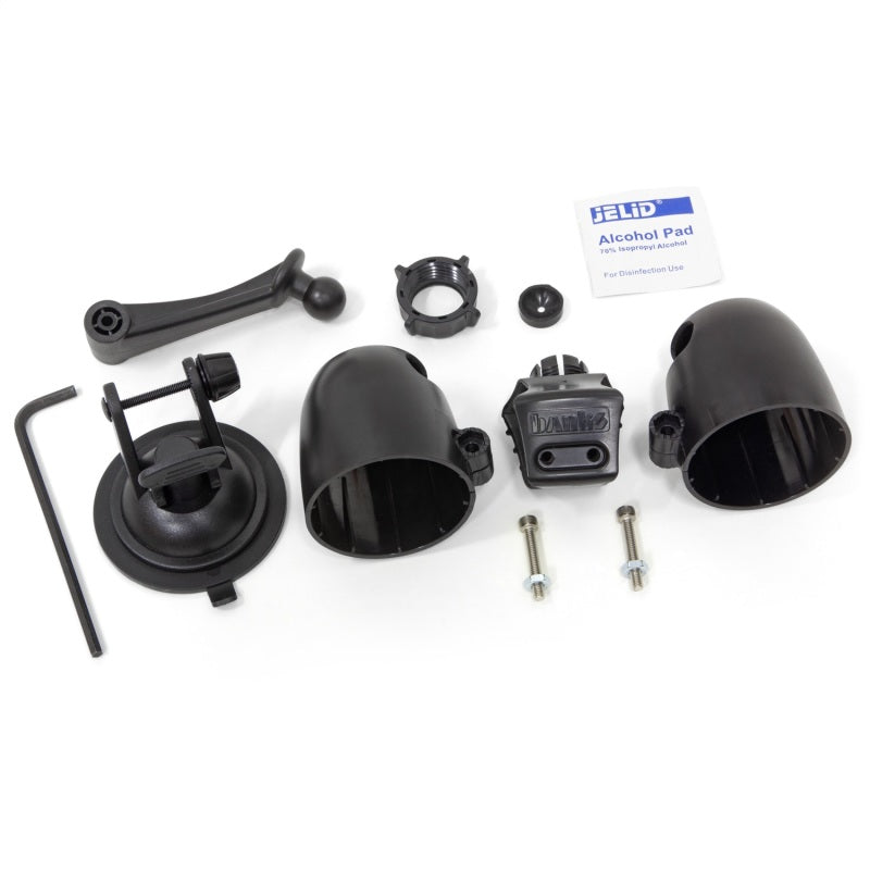 Banks Power Dual Gauge Pod Suction Mount for iDash and 52mm Gauges