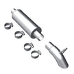 MagnaFlow Off-Road Pro Series Cat-Back Exhaust System for 1997-1999 Jeep Wrangler 2.5L & 4.0L