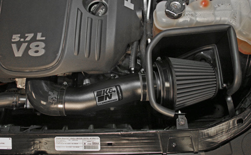 K&N Dodge/Chrysler 5.7L & 6.1L V8 Performance Cold Air Intake Kit (Part No. 71-1542)
