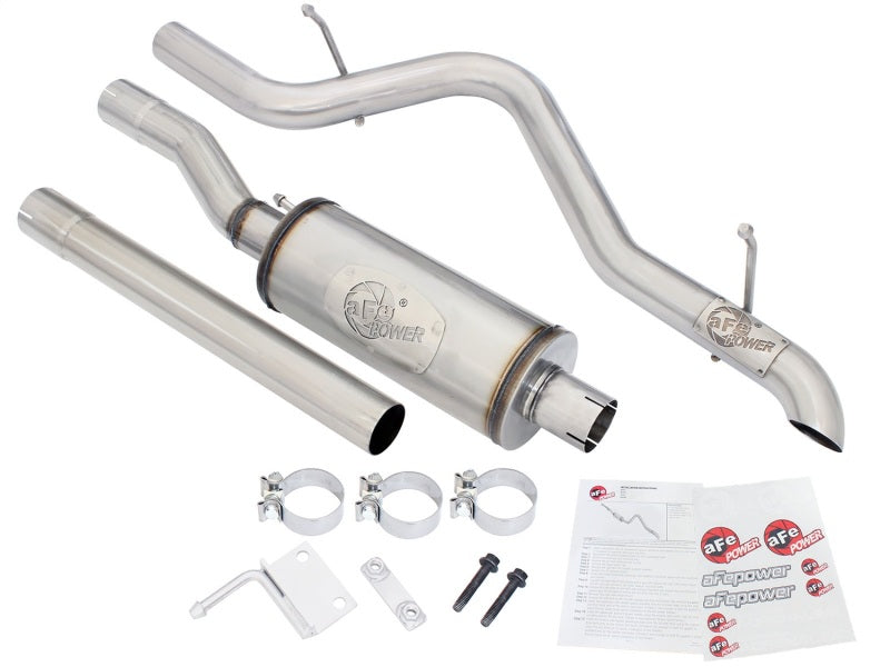 aFe MACH Force-Xp 2.5 inch Stainless Steel Cat-Back Exhaust System for Jeep Wrangler (JK) 2007-2018 V6-3.6L/3.8L