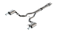 Borla ATAK Cat-Back Exhaust System for 2024-2025 Ford Mustang GT 5.0L V8, No Active Exhaust