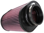 K&N Engineering Universal Rubber Air Filter Part RE-1040 - 4 Inch Diameter