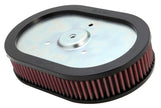 K&N Engineering HD-0910 High-Performance Air Filter for Harley-Davidson CVO Models