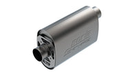 Borla CrateMuffler LS3 3-Inch Offset/Center Oval S-Type Muffler for Chevrolet V8 Engines