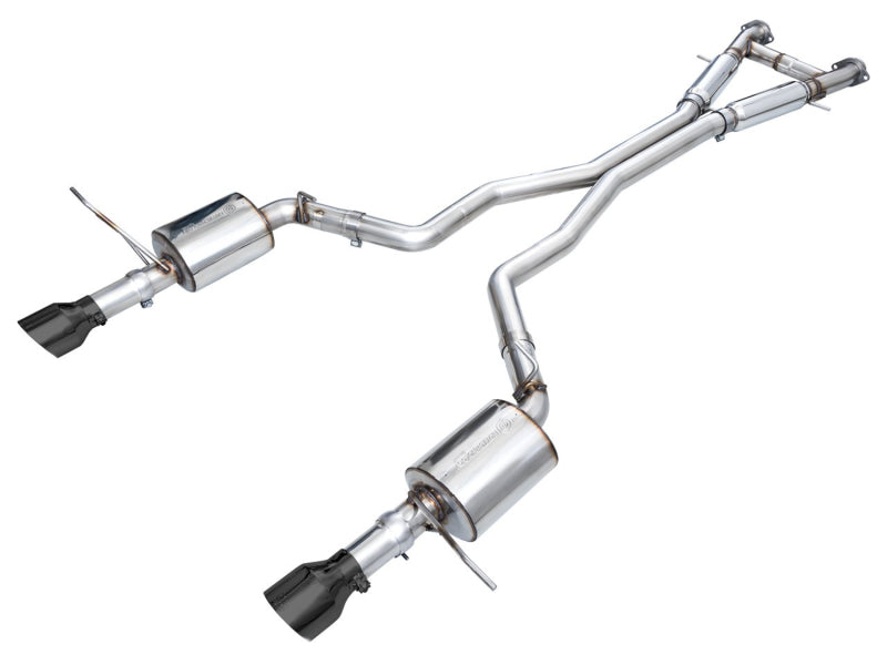 AWE Tuning 18-23 Dodge Durango Touring Edition Exhaust with Diamond Black Tips - Full 3-Inch Stainless Steel Cat Back System