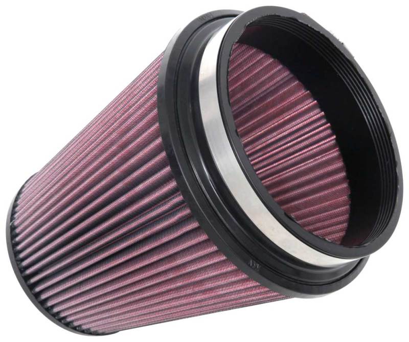 K&N Engineering Universal Clamp-On Air Filter 6 inch Flanged / 7-1/2 inch Body / 5 inch Top / 8 inch Height (Part Number: RU-1044XD)