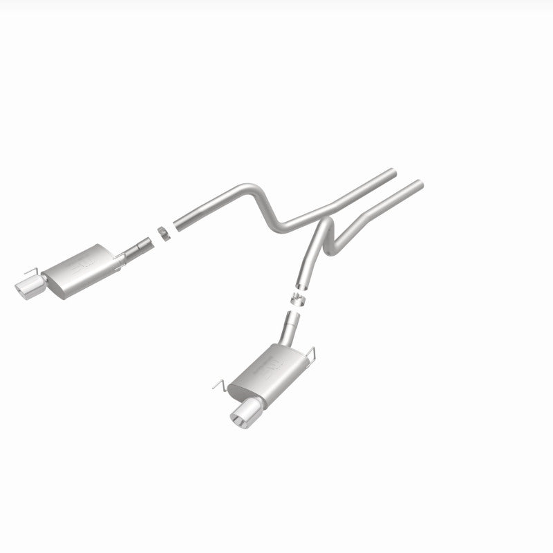 MagnaFlow Street Series Cat-Back Exhaust System for 2005-2009 Ford Mustang with 4.6L and 5.4L Engines