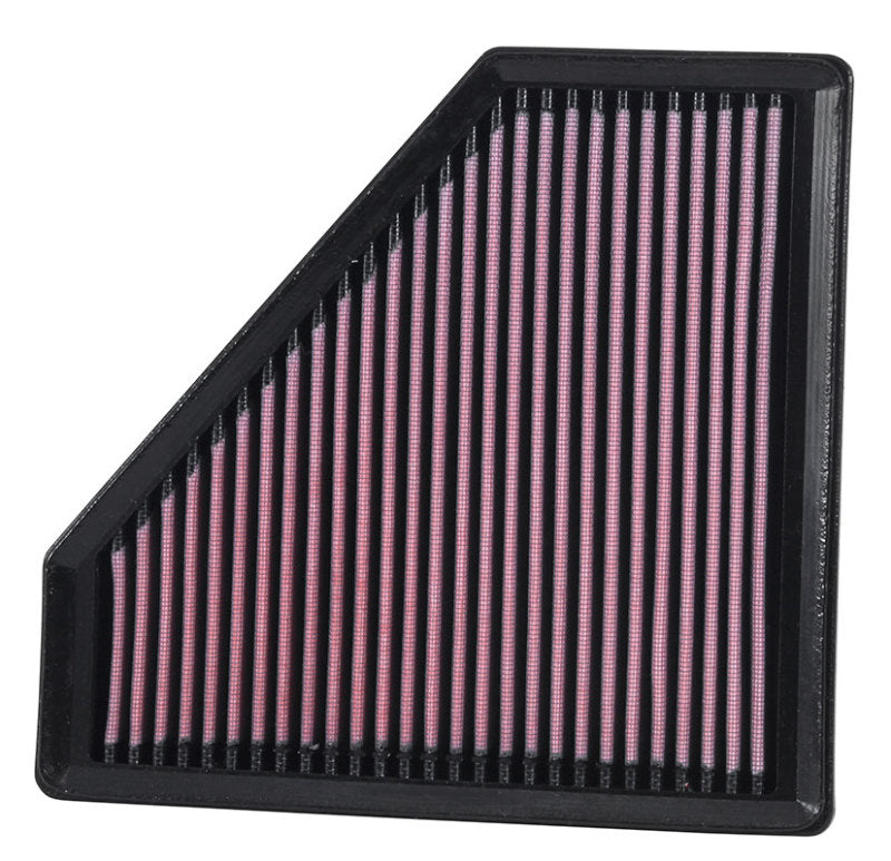 K&N Engineering 33-5059 High-Flow Drop-In Air Filter for 2016-2019 Cadillac CTS-V 6.2L V8