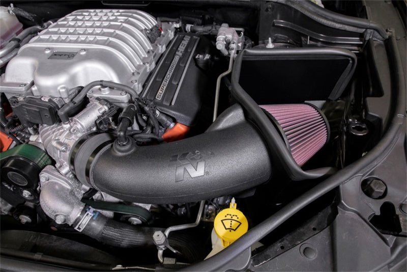 K&N Engineering 63-1579 Cold Air Intake System for 2018-2023 Jeep Grand Cherokee and Dodge Durango V8-6.2L