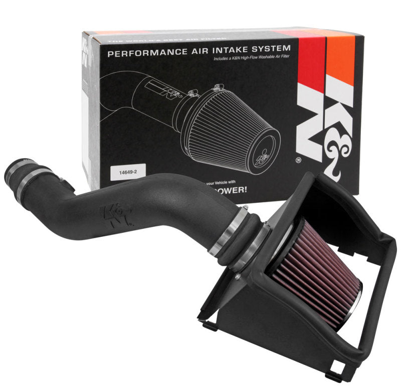 K&N Engineering 63-2596 AirCharger Performance Intake for Ford F-150 3.5L (2015-2016)