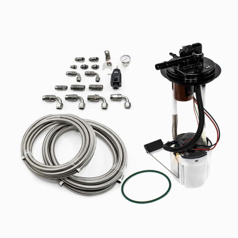 DeatschWerks DW400 Pump Module with CPE Fuel Lines for Chevy Silverado and GMC Sierra 2005-2013