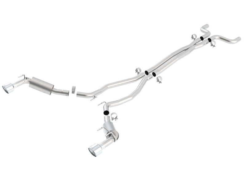 Borla S-Type Cat-Back Exhaust System for 2010-2013 Chevrolet Camaro SS 6.2L V8