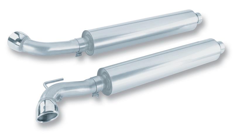 Borla SRT-10 Cat-Back Exhaust System for 2003-2010 Dodge Viper 8.3L V10 - Part Number 140048