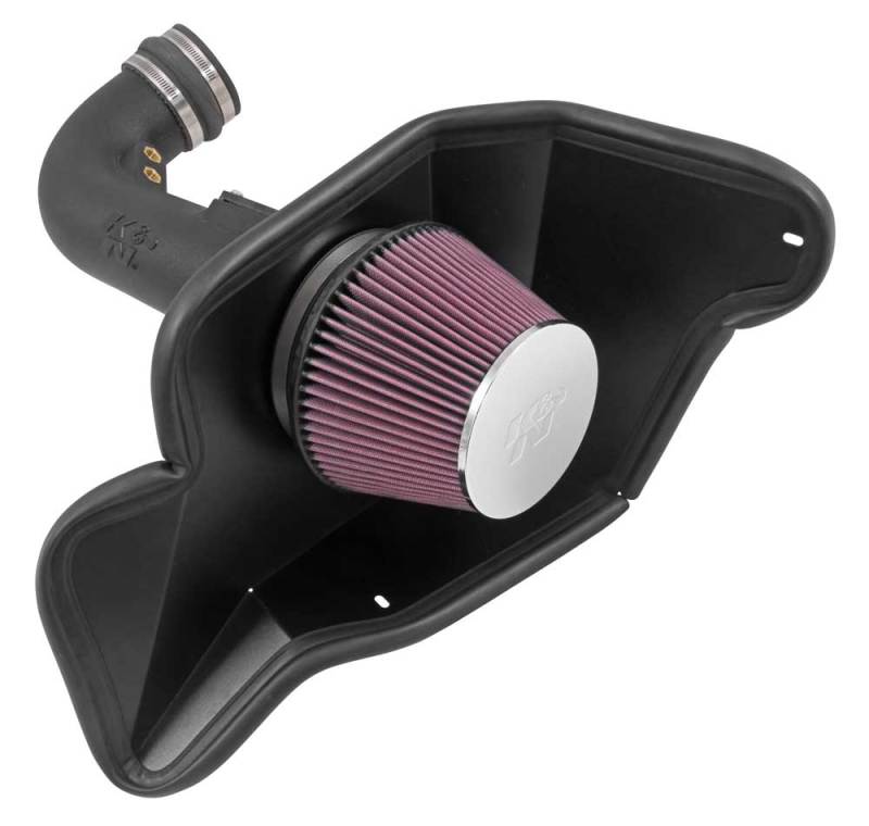 K&N Engineering 63-2590 Cold Air Intake Kit for 2015-2017 Ford Mustang GT 5.0L V8 F/I