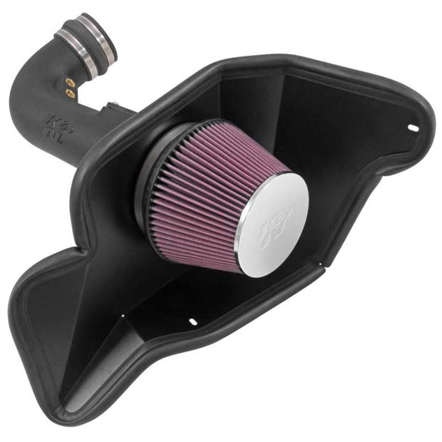 K&N Engineering 63-2590 Cold Air Intake Kit for 2015-2017 Ford Mustang GT 5.0L V8 F/I