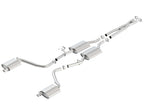 Borla S-Type Cat-Back Exhaust System for 2015-2021 Chrysler 300 and Dodge Charger 3.6L V6