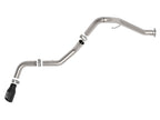 aFe Vulcan Series 3-inch Stainless Steel DPF-Back Exhaust System with Black Tip for Jeep Gladiator (2021-2022) V6-3.0L