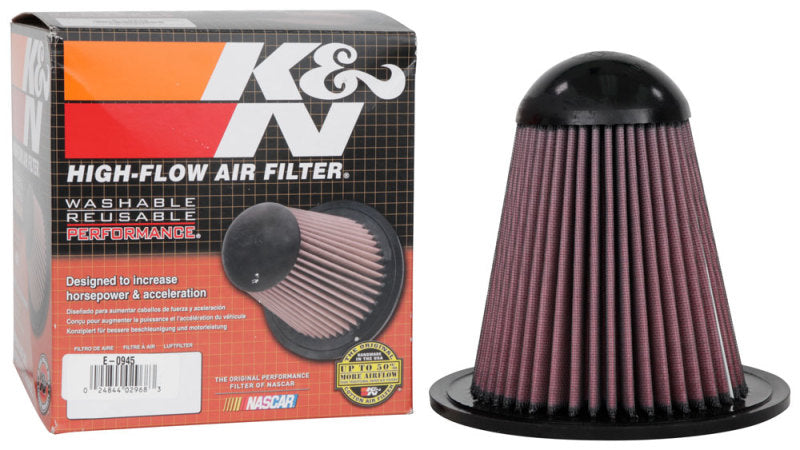 K&N Replacement Air Filter for Ford Mustang V8 4.6L (1996-2004) – High-Flow Washable & Reusable Air Filter Part E-0945